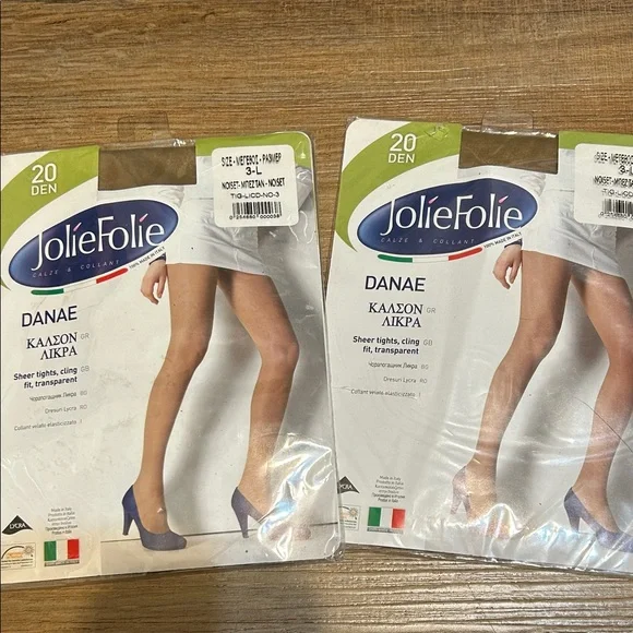 Sheer Tights - Nude 2 Pair - Picture 4 of 4